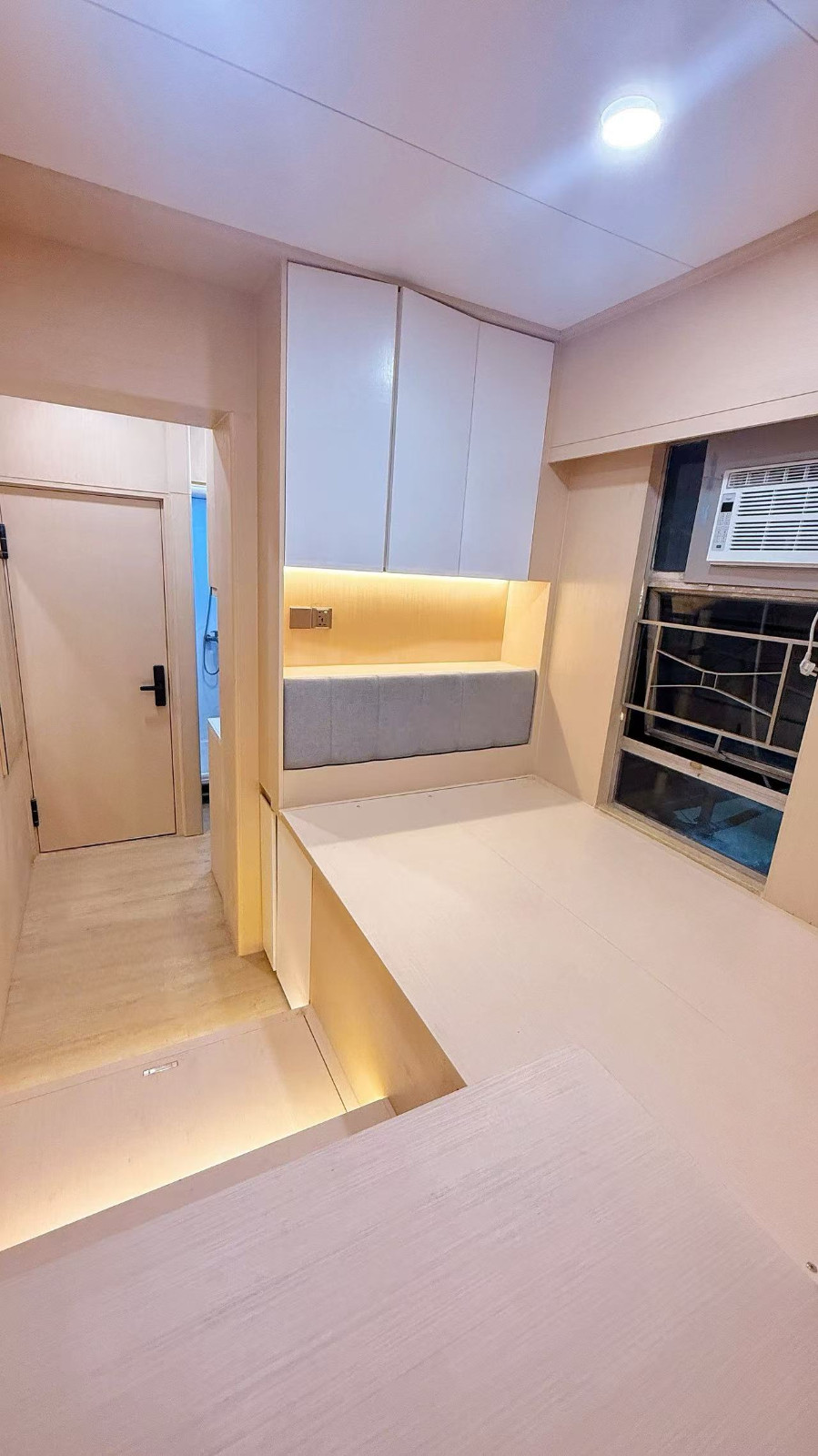 何文田富威花园studioA房-2分即达旺角东站天桥,都会步行10分,理工浸会城大15分钟即达,24小时安保日式装修图6