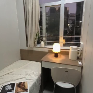 尖沙咀75号理工天花板级studio307B室-理工步行只要450米！都会大学巴士通勤15分，尖沙咀地铁步行500米即达，楼下就是巴士站