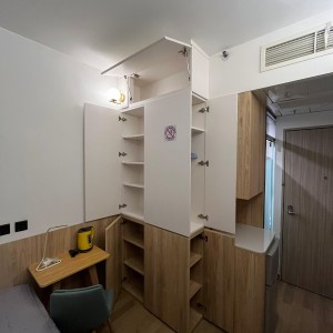 旺角零距府邸标准单人套间，都会港铁15分，城大港铁15分，浸会20分即达，电梯公寓有安保