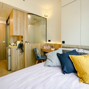 旺角零距府邸豪华单人套间，都会港铁15分，城大港铁15分，浸会20分即达，电梯公寓有安保