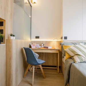 旺角零距府邸高级单人套间，都会港铁15分，城大港铁15分，浸会20分即达，电梯公寓有安保