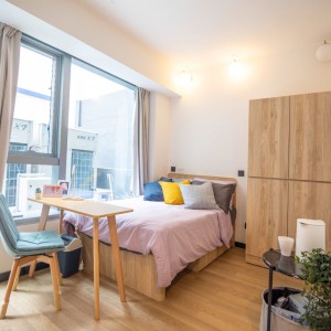 旺角零距府邸特级套间，都会港铁15分，城大港铁15分，浸会20分即达，电梯公寓带大阳台