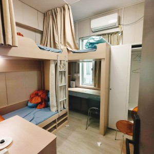 尖沙咀65号大单间205独卫配套齐全-理工步行五分，尖沙咀地铁站步行6分，都会大学巴士通勤15分