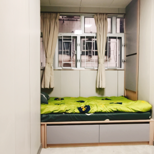 中环街市旁铁行里独栋学生公寓单人间3B房-港铁三站直达港大，加步行15分钟内到，紧邻商圈上班族也适合