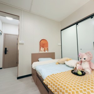 港岛金钟秀华坊港大studio高级大床房C房户型方正-超全配套带食堂，三分钟到金钟，港大全程18分钟理工全程20多分钟，交通超便利