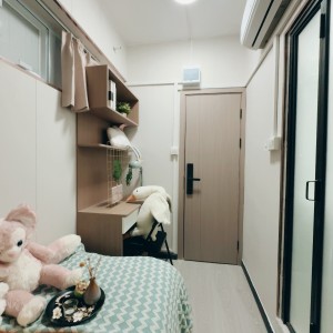 港岛金钟秀华坊港大studio经济单人A房-超全配套带食堂，三分钟到金钟，港大全程18分钟理工全程20多分钟，交通超便利