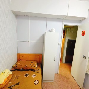 石硤尾明华大厦单间A房-限男生，城大都会通勤18分，也可步行抵达城大，附近双地铁，出行好方便