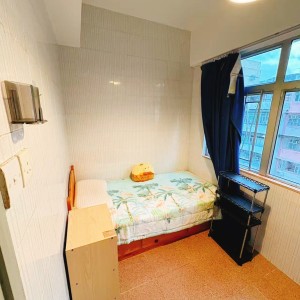 石硤尾明华大厦单间C房-限男生，城大都会通勤18分，也可步行抵达城大，附近双地铁，出行好方便