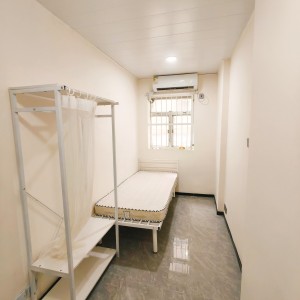 深水埗长乐大厦I室单间A房-限男生，城大通勤20分钟，浸会23分即达，深水埗地铁步行1分