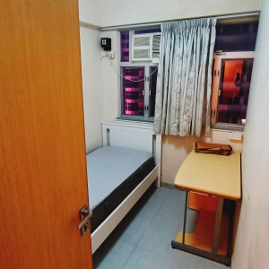 旺角亚皆老街俊兴楼12楼D房-限男生