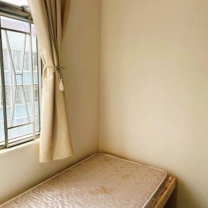 太子颂贤花园2座A室C房-限女生，都会步行12分即达带窗单间只要不到5k
