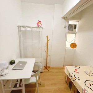 旺角弥敦道利威大厦C室B房-限女生,旺角地铁站上盖，四大校15分钟内通勤