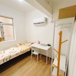 旺角弥敦道利威大厦C室D房-限女生,旺角地铁站上盖，四大校15分钟内通勤