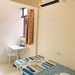 太子荣梅大厦149室D房-限女生，太子旺角东双地铁，城大浸会10分即达
