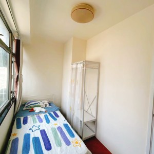 太子颂贤花园3座E室A/B房-限男生，大窗6k单间，都会步行12分即达
