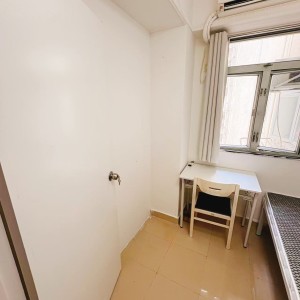 旺角庆年大厦H室A/B房-限男生，三室一厅宜居套间，浸会城大15分钟即达