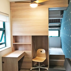 尖沙咀汉宜大厦双人间H64，尖沙咀地铁步行1分钟，理工步行12分钟，都会18分