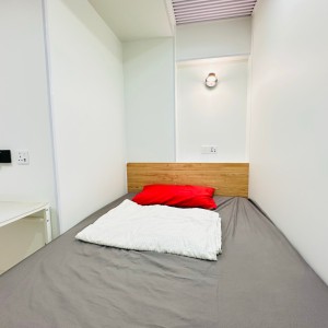 北角炮台山利都楼独卫带厨房单间168号房，炮台山站步行1分，港大乘港铁直达22分钟