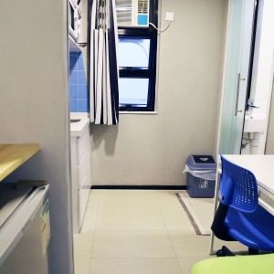 北角炮台山利都楼独卫带厨房单间168号房，炮台山站步行1分，港大乘港铁直达22分钟
