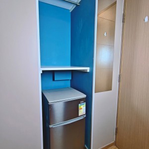 炮台山五洲大厦大床间5B3，港大乘港铁直达全程22分钟，炮台山站步行2分钟
