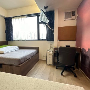 炮台山五洲大厦双人床间182号/185号/187号，港大乘港铁直达全程22分钟，炮台山站步行2分钟