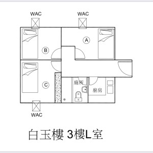 石硤尾白玉楼L室A房-限男生 ，石硤尾站步行3分，城大浸会一站直达5分钟通勤