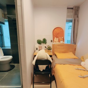 礼智大厦Studio1号房，港铁15分直达港大， 铜锣湾地铁站步行3分