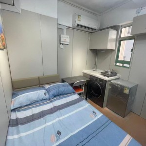尖沙咀金德大廈4楼D室A房，步行10分可达理工，尖东站步行2分，尖沙咀站5分