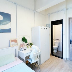 观塘东九龙鸿图道服务式公寓A房-城市大学浸会大学地铁15分钟直达，科技大学可选