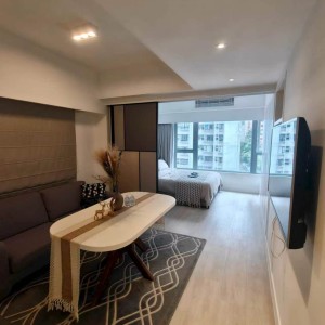 炮台山英皇道Fortress Hill豪华studio，炮台山站步行2分，港大地铁直达18分