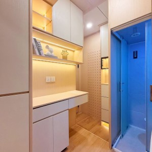 旺角建煌华厦8楼111a室日系精装studioB房，旺角双站3分即达，城大都会理工均15分钟到校