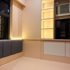 旺角建煌华厦8楼111a室日系精装studioB房，旺角双站3分即达，城大都会理工均15分钟到校