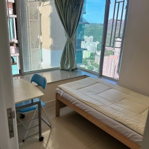 大围名城-七室三卫-飘窗大单间-地铁1站4分到九龙塘，下地铁后步行即可到校，全程20分钟内
