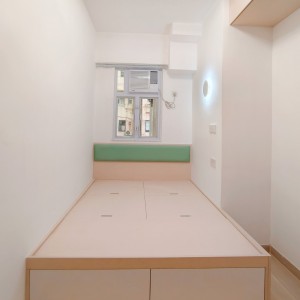 佐敦文蔚楼-Flat 1 Studio B-三铁上盖户型精巧，开扬窗户-理工/港大/城大/都会/浸会 15-30min通勤