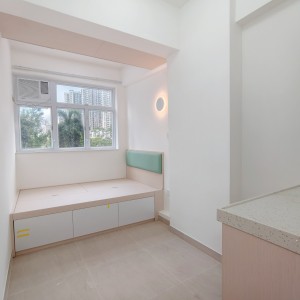 佐敦文蔚楼-Falt 1 Studio F-三铁上盖户型精巧，户型方正实用-理工/港大/城大/都会/浸会 15-30min通勤
