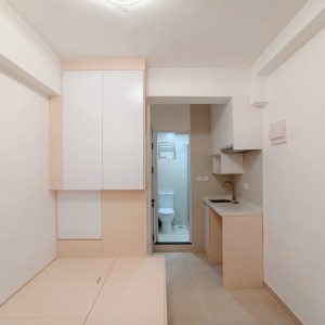 佐敦文蔚楼-Falt 3 Studio A-三铁上盖户型精巧，户型方正实用-理工/港大/城大/都会/浸会 15-30min通勤