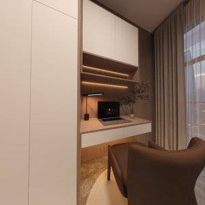西半山The UNIcon維港臻寓studio维港烟花VIP房，独卫独厨洗衣机电梯洋房，港大旁最强学生宿舍会所