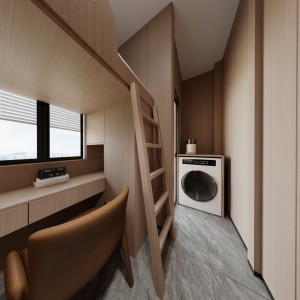 西半山The UNIcon維港臻寓studio尊贵LOFT单人房，独卫独厨洗衣机电梯洋房，港大旁最强学生宿舍会所
