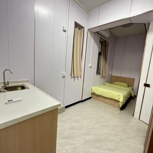 尖沙咀55号studio大房A房-理工步行5分都会巴士15分，近地铁站带窗精装空间超大