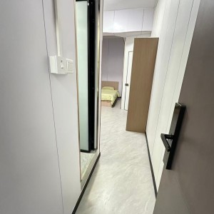 尖沙咀55号studio大房A房-理工步行5分都会巴士15分，近地铁站带窗精装空间超大