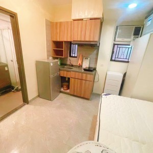 尖沙咀华源大厦14楼A3室1号房studio，尖沙咀地铁站上盖，理工步行11分，家电家具齐全拎包入住，超强理工通勤房