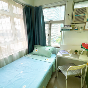 太子广东道港滨大厦悦居公寓2-9楼A/B室，太子站4分，旺角站5分，城大浸会通勤20分内，整栋学生公寓