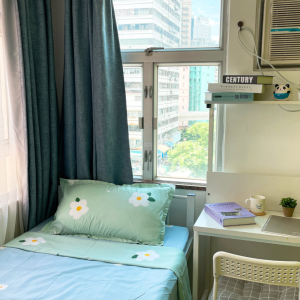 太子广东道港滨大厦悦居公寓2-9楼A/B室，太子站4分，旺角站5分，城大浸会通勤20分内，整栋学生公寓
