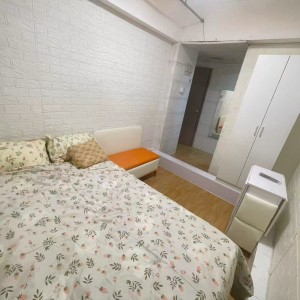 旺角弥敦道振宜大厦4楼A室A房，电梯洋房旺角站1分即达，城大通勤17分，都会通勤18分