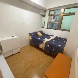 旺角弥敦道振宜大厦4楼A室B房，电梯洋房旺角站1分即达，城大通勤17分，都会通勤18分