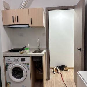 尖沙咀金马伦道有侨大厦5楼A室D房带电梯studio，尖沙咀站步行2分，理工步行10分，都会大学坐巴士16分即达