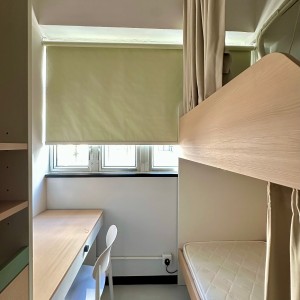 油麻地上海街KOPI339学生公寓A3/A4房上下铺双人间，油麻地地铁站步行3分，理工西九龙校区步行10分，都会通勤17分
