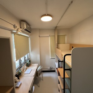 油麻地上海街KOPI339学生公寓D1/D2/D3舒适双人房，油麻地地铁站步行3分，理工西九龙校区步行10分，都会通勤17分