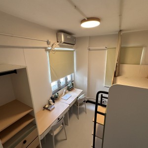 油麻地上海街KOPI339学生公寓D1/D2/D3舒适双人房，油麻地地铁站步行3分，理工西九龙校区步行10分，都会通勤17分