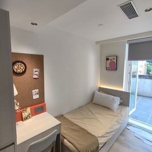 铜锣湾水星街23号sigma公寓单人间，炮台山地铁站步行4分，港大通勤18分，电梯洋房带健身房